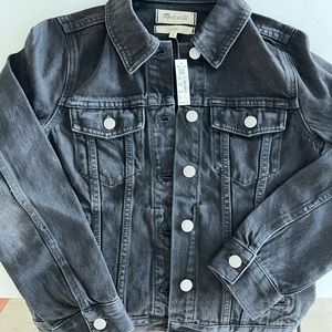 Madewell black denim jacket
